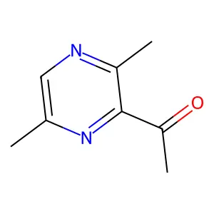 2-Acetyl-3,6-dimethylpyrazine structure