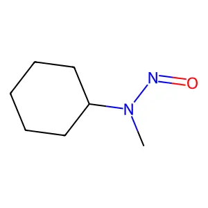 N-Methyl-N-nitrosocyclohexanamine structure
