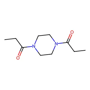 1,4-Dipropionylpiperazine structure