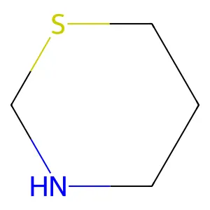 2H-1,3-Thiazine, tetrahydro- structure