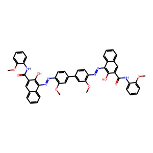 Dianisidine blue structure