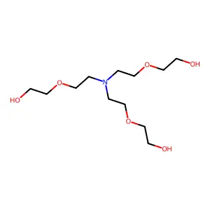 2,2',2''-[Nitrilotris(ethane-2,1-diyloxy)trisethanol structure
