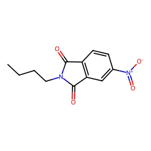 2-Butyl-5-nitro-1H-isoindole-1,3(2H)-dione structure