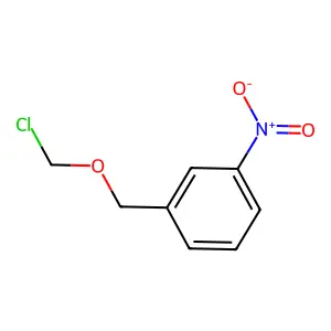 Chloromethyl m-nitrobenzyl ether structure