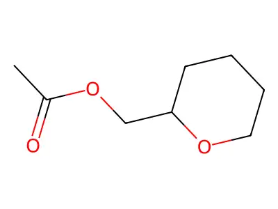 2H-Pyran-2-methanol, tetrahydro-, 2-acetate structure