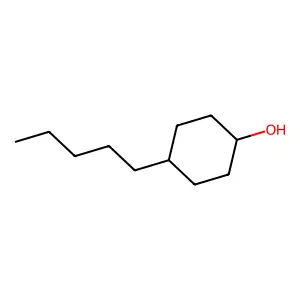 4-Pentylcyclohexanol structure