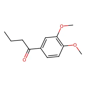 3',4'-Dimethoxybutyrophenone structure