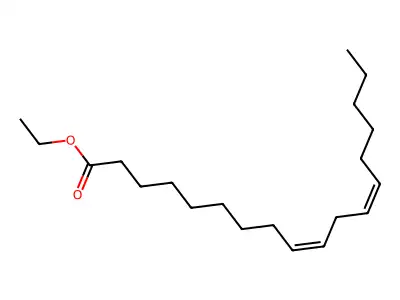 Ethyl 9,12-Octadecadienoic acid structure