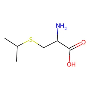 (2R)-2-amino-3-propan-2-ylsulfanylpropanoic acid structure