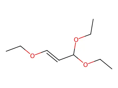 3-Ethoxyacrolein diethyl acetal structure