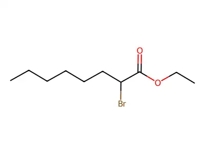 Ethyl 2-bromooctanoate structure