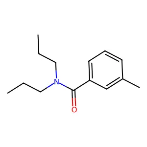 m-Toluamide, N,N-dipropyl- structure
