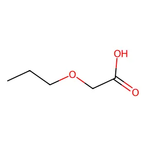 2-Propoxyacetic acid structure