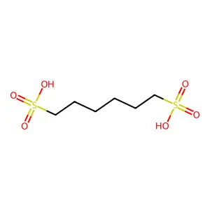 Hexane-1,6-disulfonic Acid structure