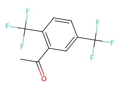 2',5'-Bis(trifluoromethyl)acetophenone structure