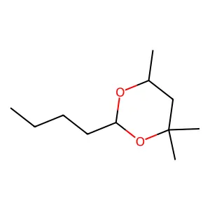 1,3-Dioxane, 2-butyl-4,4,6-trimethyl- structure
