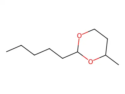 1,3-Dioxane, 4-methyl-2-pentyl- structure