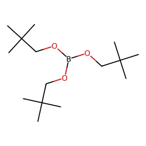 Trineopentyl orthoborate structure