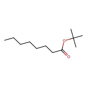 tert-Butyl octanoate structure