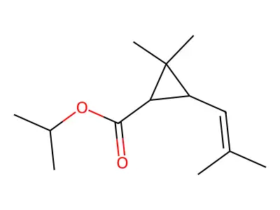 isopropyl chrysanthemate structure