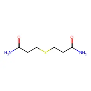 3,3'-Thiodipropionamide structure
