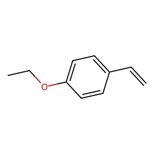 4-Ethoxystyrene structure