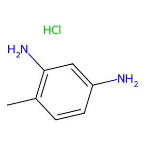 1,3-Benzenediamine, 4-methyl-, hydrochloride (1:1) structure