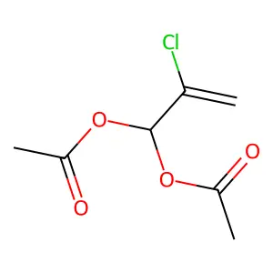 2-Chloroallylidene-3,3-diacetate structure