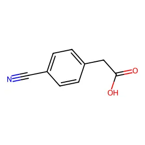 4-Cyanophenylacetic acid structure