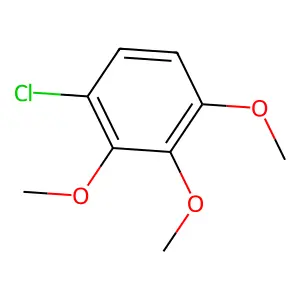 1-Chloro-2,3,4-trimethoxybenzene structure