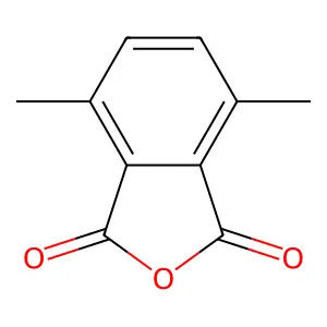 3,6-Dimethylphthalic anhydride structure