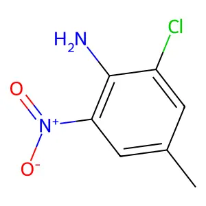 2-Chloro-6-nitro-p-toluidine structure