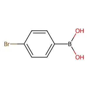 (4-Bromophenyl)boronic acid structure