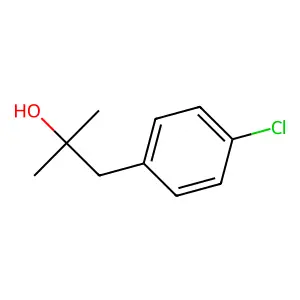 4-Chloro-alpha,alpha-dimethylbenzeneethanol structure