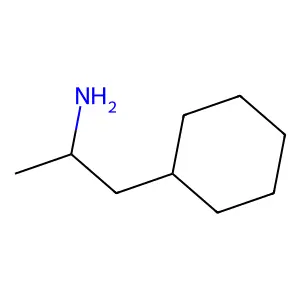 1-Cyclohexylpropan-2-amine structure