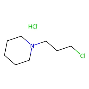 N-(3-chloropropyl)piperidine hydrochloride structure