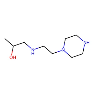 2-Propanol, 1-[[2-(1-piperazinyl)ethyl]amino]- structure