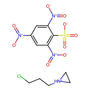 Chlorimine picryl sulfonate structure