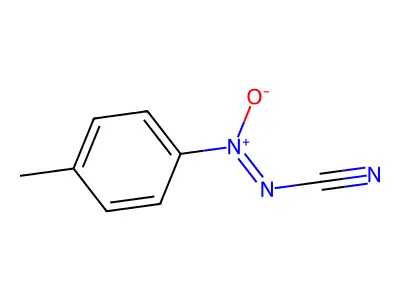 p-Tolylazoxycyanide structure