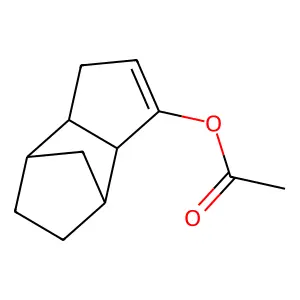 4,7-Methano-1H-indenol, 3a,4,5,6,7,7a-hexahydro-, acetate structure
