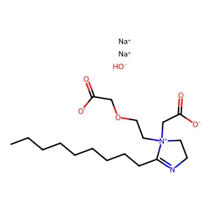Caproamphocarboxyglycinate structure