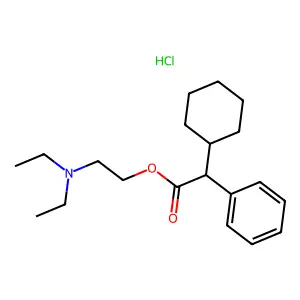 Drofenine hydrochloride structure