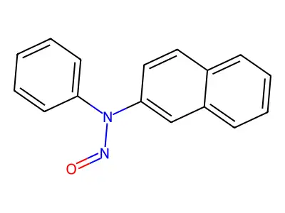 2-Naphthalenamine, N-nitroso-N-phenyl- structure