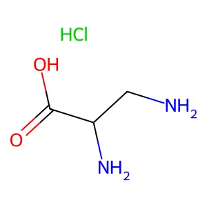 2,3-Diaminopropionic acid hydrochloride structure