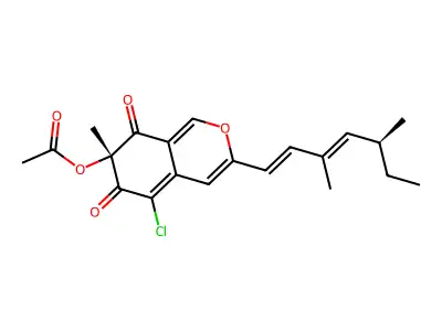 Sclerotiorin structure
