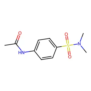 Acetamide, N-[4-[(dimethylamino)sulfonyl]phenyl]- structure