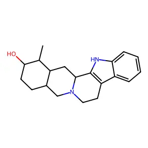 Yohimban-17-alpha-ol, 16-alpha-methyl- structure