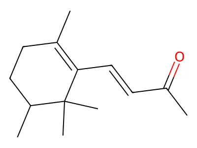 3-Buten-2-one, 4-[2,5,6,6-tetramethyl-1(or 2)-cyclohexen-1-yl]- structure