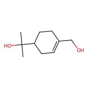 4-(2-Hydroxy-2-propyl)cyclohexene-1-methanol structure