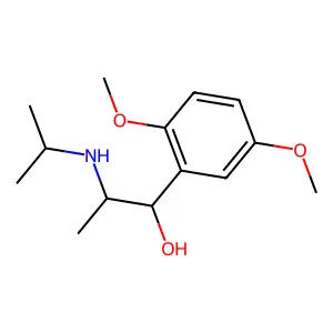 Isopropylmethoxamine structure